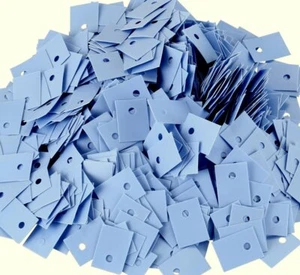10 pezzi Foglio Isolante Pad termico in silicone per TO-220 13mm X 18mm - Bild 1 von 1