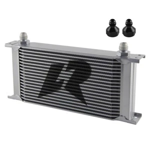 19 Row Stacked Plate Oil Cooler w/8AN Female to 6AN Male Reducer Hose Adapter - Bild 1 von 10