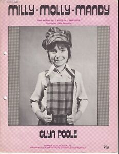 Milly-Molly-Mandy - Glyn Poole - 1973 Sheet Music
