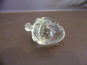 Crowning Touch Art Glass Strawberry Paperweight Controlled Bubble - Picture 1 of 6