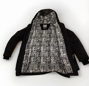 Burton Thirteen 13 Serape Down Jacket Black Size L JPN SIZE M US AK457 Mine77 - Picture 1 of 7