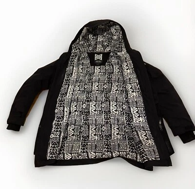 Chaqueta de plumón Burton Thirteen 13 Serape negra talla L JPN TALLA M US AK457 Mine77 Foto 1 de 4