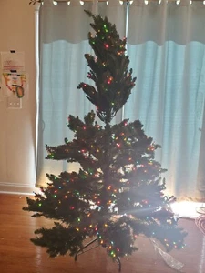 Balsam Hill 6' Adirondack Spruce Christmas Tree Multicolor LED - Picture 1 of 7