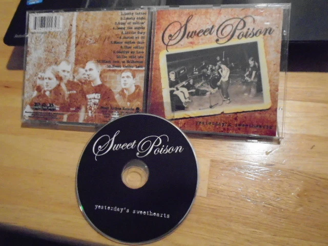 RARE OOP Sweet Poison CD Yesterday's Sweethearts PUNK Agitators MISFITS COVER ! Foto 1 de 1