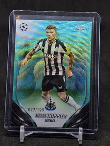 2023-24 Topps Chrome UEFA Kieran Trippier /199 Aqua Wave  - Bild 1 von 2