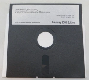 Microsoft Windows Programmers Online Resource 5.25" Floppy Disk Gateway 2000 - - Picture 1 of 3