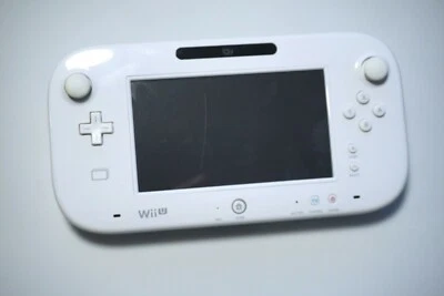 Nintendo Wii U white gamepad Japan region US seller Not Working - Image 1 of 4