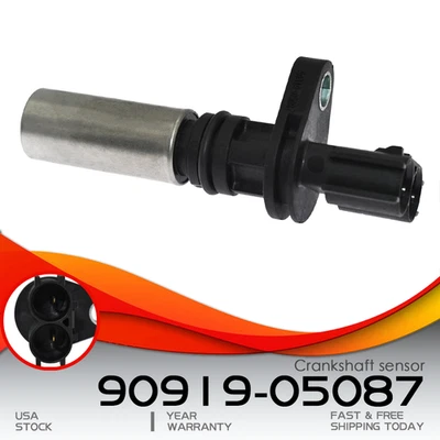 OEM Crankshaft Position Sensor 90919-05087 Fit 2001-2009 Toyota Echo Prius Yaris - Image 1 of 4
