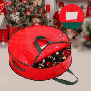 Christmas Wreath Storage Container Multipurpose Xmas for Festival Holiday - Picture 1 of 23