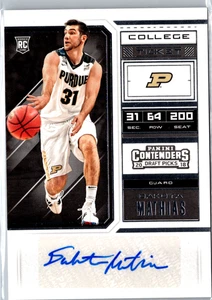 Selecciones de draft de baloncesto 2018 Panini Contenders - #86 Dakota Mathias - Purdue automático - Imagen 1 de 2