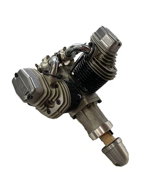 Vintage 1986 VT 240 Enya V Twin Four Stroke Glow Engine model airplane Unused - Image 1 of 4