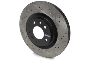 Stoptech Sport Cryo Drilled/Slott Ed Brake Rotor; Front Le 127.45080Cl - Foto 1 di 1