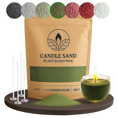 comforder Scented Candle Sand with Wicks, Pearled Candle, Wax Granules, 400g - Image 1 of 4