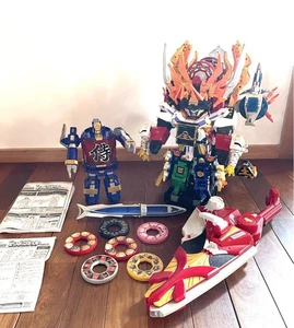 Bandai Megazord DX Power Rangers Super Sentai Shinkenger DX Samurai Haoh Set - Bild 1 von 15