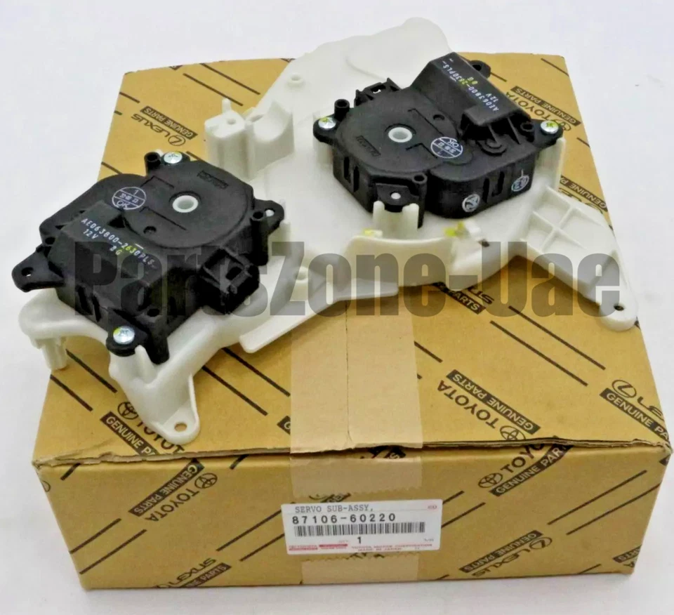 87106-60220 Toyota 4Runner Lexus GX460 Air Conditioner Radiator Damper Servo OEM - Imagem 1 de 1
