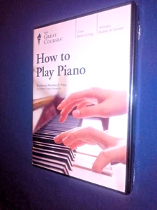 Great Courses DVDs : HOW TO PLAY PIANO DVDs sealed - Picture 1 of 1