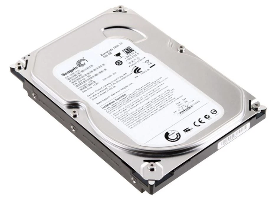 SEAGATE - Cakera Keras Dalaman 3.5” SATA 6Gb/s, 500GB (Diperakui Semula) - Image 1 of 1