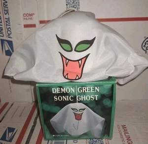 Halloween Demon Green Sonic Ghost - Makes Sounds and Shakes With Box - Picture 1 of 3