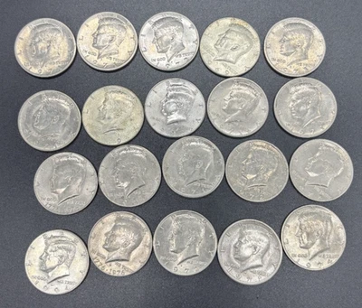 Kennedy Half Dollars 1967, 1969, 1971, 1972, 1973, 1974, 1976, 1980, 1994, 1997 - Image 1 of 3