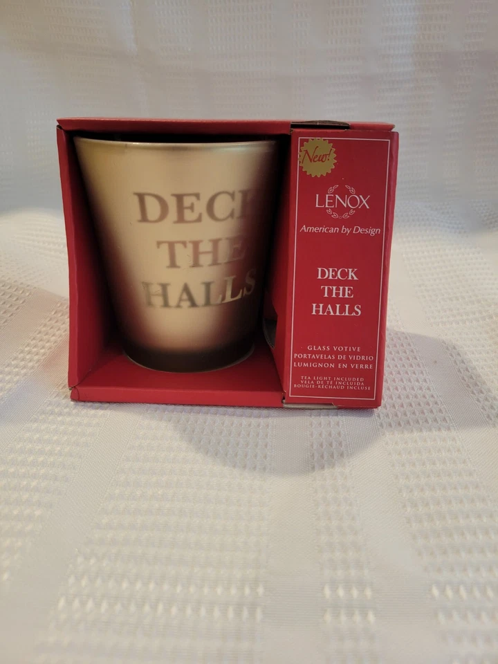 LENOX ЗОЛОТОЙ ПРАЗДНИКИ КОЛОДА ЗАЛЫ ОБЕТНЫЙ ПОДСВЕЧНИК. Новый в коробке. - Изображение 1 из 1