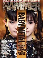 BABYMETAL METAL HAMMER JAPAN Vol.4 magazine + Double-sided poster