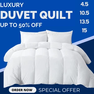 Anti Allergy Feels Like Down Hotel Quality Duvet Single Double King Super King - Picture 1 of 9