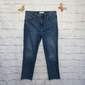 Jeans donna Madewell Stovepipe edizione orlo grezzo taglia 28 - Foto 1 di 9