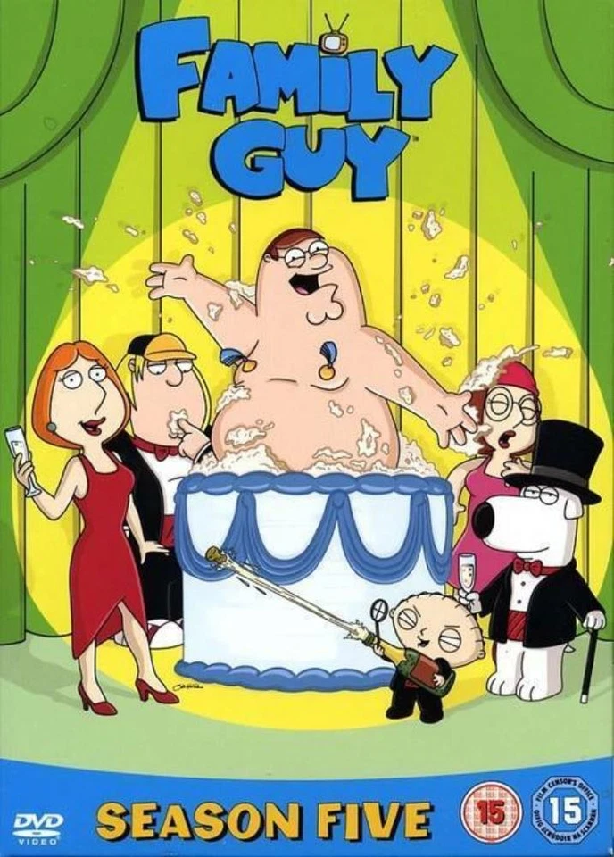 Family Guy: Season Five DVD (2006) Seth MacFarlane FREE SHIPPING - Image 1 of 1