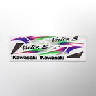 Kawasaki Victor S Naklejka rowerowa Naklejka Odznaka Czarna napis