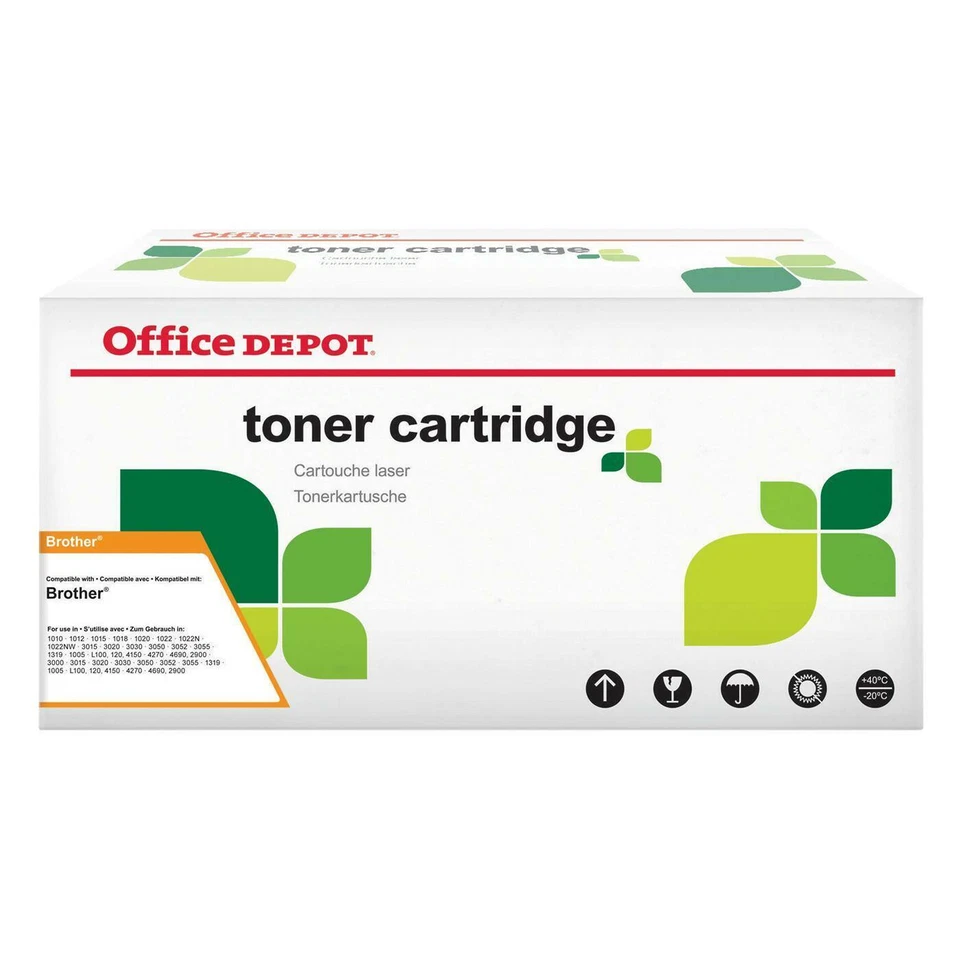 Compatible Brother TN-3230 Black Toner Cartridge Office Depot DCP-8070 Tatty - Image 1 of 1