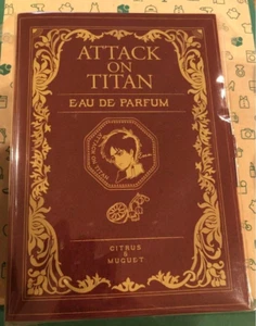 Attack On Titan Eren EAU DE PARFUM Aroma Fragrance Survey Soldier Coat Of Arms - Picture 1 of 2