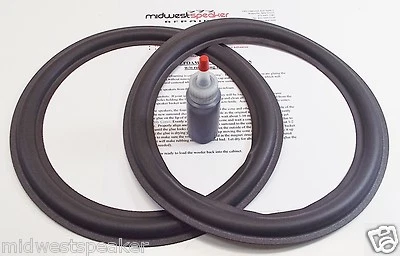 MW AUDIO Dynaudio 30W54 30W100 MW190 - 11" Woofer Refoam Speaker Kit - FREE SHIPPING!