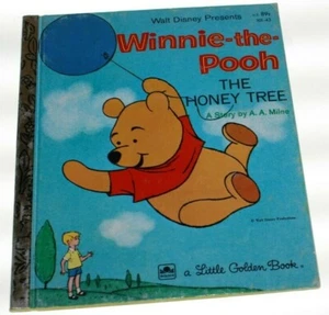 1965 Walt Disney Winnie-the-Pooh The Honey Tree Little Golden Book  - Picture 1 of 4