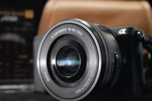 [1 Yr warranty] Sony Alpha a5100 Mirrorless Digital Camera with Lens Silver 7593 - Picture 1 of 20