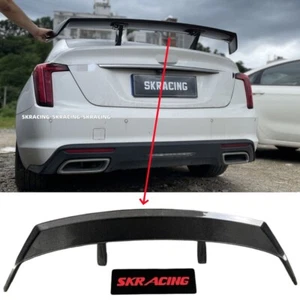 Carbon Fiber Rear Trunk Spoiler Race Wing Lip Fits BMW M3 G80 G82 M4 Coupe 21-22 - Picture 1 of 24