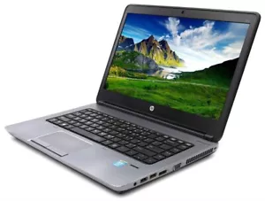HP ProBook 640 G1 14" Laptop i5 320GB HDD 8GB RAM Win10Pro No CAM WIFI W/AC - Picture 1 of 3