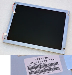 12" 30cm MATRICE D'AFFICHAGE TFT TORISAN SANYO 800x600 TM121SV22L11A 2xLAMPES #T67 - Photo 1/1