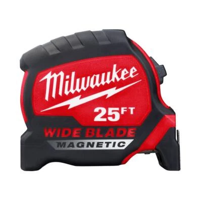 MILWAUKEE ELECTRIC TOOL CORP. Milwaukee 48-22-0225M 25' Wide Blade Magnetic Tape Measure