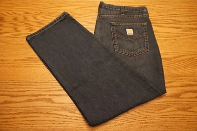 NUEVO CON ETIQUETAS PARA HOMBRES CARHARTT JEANS Múltiples Tallas Calce Relajado Holter Jean Se Ajusta Sobre Botas Foto 1 de 3
