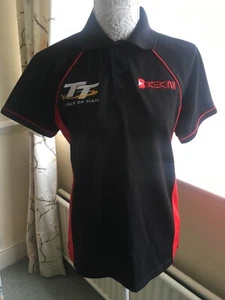 Finden Hales Polo T Shirt TT Races Isle of Man BNWOT XS 38" Chest - Picture 1 of 6