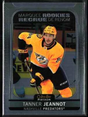 2021-22 O-Pee-Chee Platinum Tanner Jeannot Rookie #238 H10R4H - Image 1 of 2