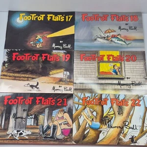 Footrot Flats by Murray Ball Books 17-22 Lot PB Comic Strip Australian Humour - Bild 1 von 4