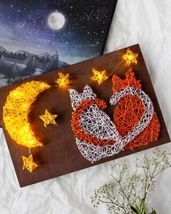 Abris Art Kit Creativo/String Art Gatti ABC-017 - Foto 1 di 6