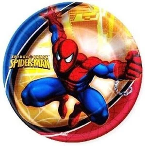 Spider-Man Spider Sense Lunch Plates Spiderman Birthday Party Tableware 8 Count - Picture 1 of 1