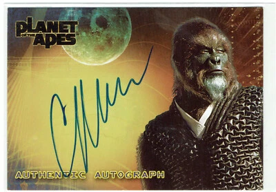 Planet of the Apes Autograph Card Topps 2001 Cary-Hiroyuki Tagawa as Krull - Image 1 of 2