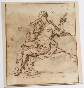 Zeichnung Xviith Venus Embrasse Per LOVE - Bild 1 von 12