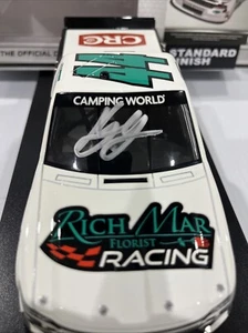 2021 #44 Kyle Larson Autographed COA BRISTOL Dirt Truck Silverado 1/432 - Picture 1 of 9
