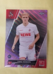 Timo Hubers 2022 TOPPS CHROM BUNDESLIGA ROOKIE RC #07/75 PRISMENREFRAKTOR #13 - Bild 1 von 1