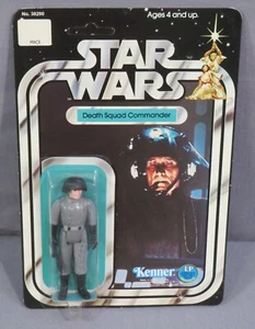 Star Wars Droid "DEATH SQUAD COMMANDER" 12 Back A Card *NUEVO* Sellado Kenner 1978 - Imagen 1 de 12