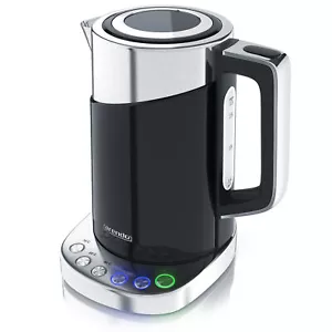 Arendo Edelstahl Design Wasserkocher mit Temperaturwahl | 1,7l | 3000W - Bild 1 von 6